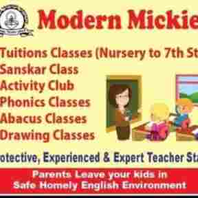 Modern Mickies Pre School preschool logo