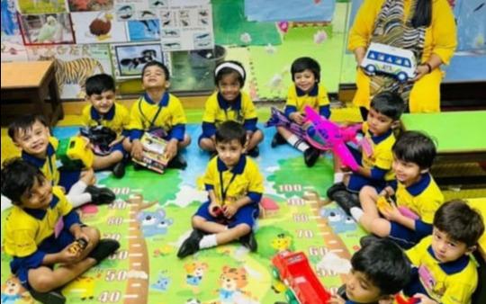 Wonder Kids Nusery preschool building in Nagpada, Mumbai