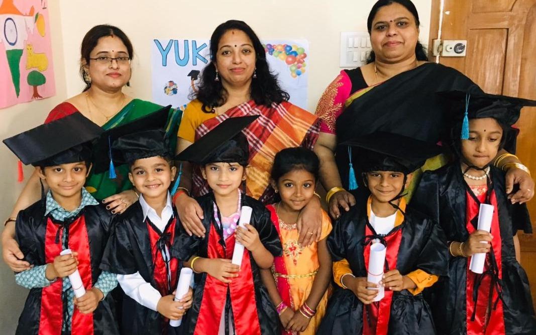 Yuki Preschool preschool building in Vidyaranyapura, Bengaluru