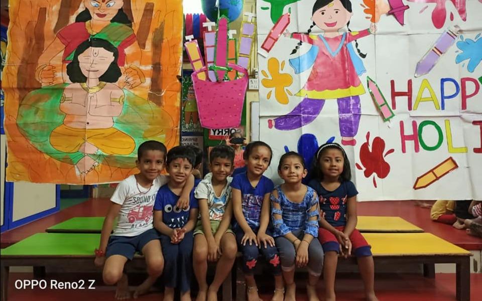 Ikibana Future Prep School preschool building in Ghatkopar West, Mumbai