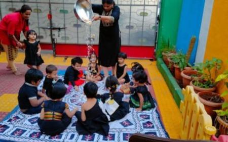 Balloons Playgroup preschool building in Shivaji Nagar, Pune