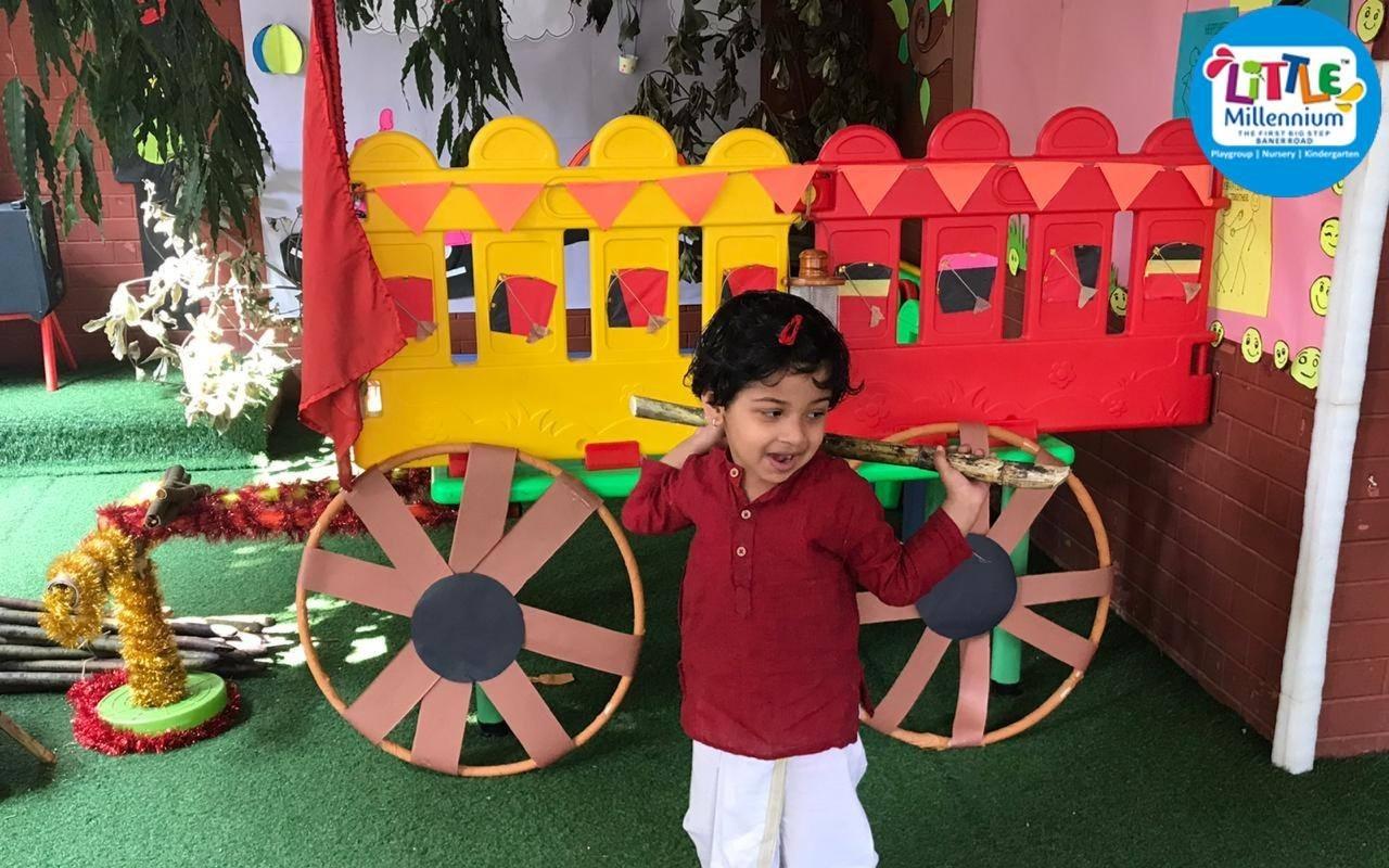 Little Millennium preschool building in Baner, Pune