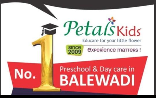 Petals Kids Balewadi preschool building in Balewadi, Pune