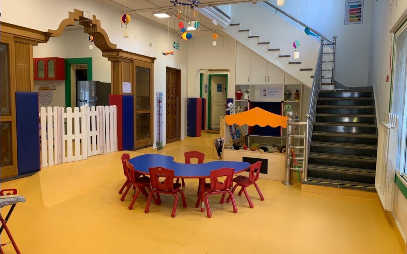 Klay Embassy Tech Square Kadubeesanahalli preschool building in Kadubeesanahalli, Bengaluru