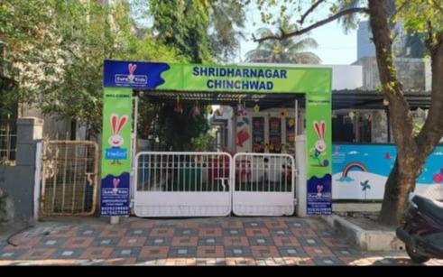 Euro Kids preschool building in Chinchwad, Pune
