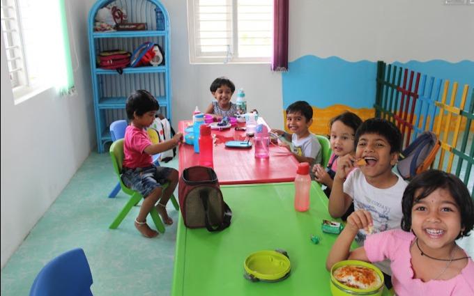 Daphne PreSchool preschool building in Sarjapur, Bengaluru