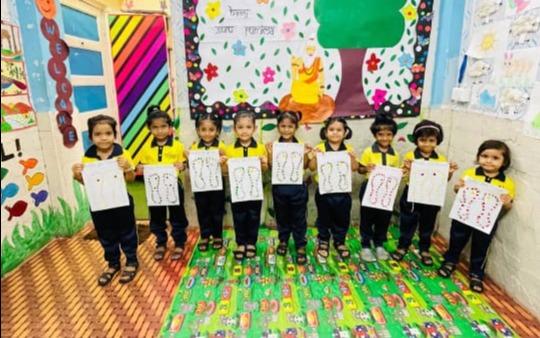 Twinkle Kids Corner and Day Care preschool building in Bhayandar West, Mira Bhayandar