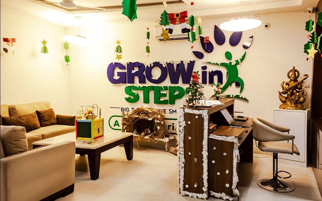 Grow Inn Steps preschool building in Hebbal, Bengaluru