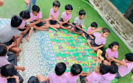 UpRisers Preschool  Wakad preschool building in Wakad, Pune