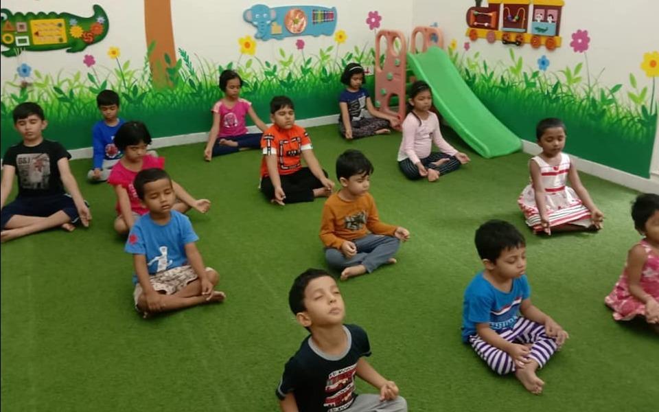 Podar Jumbo Kids preschool building in Koramangala, Bengaluru
