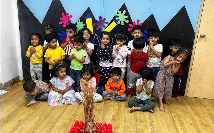 Tots And Tales Preschool Lalbaugh preschool building in Lal Baug, Mumbai