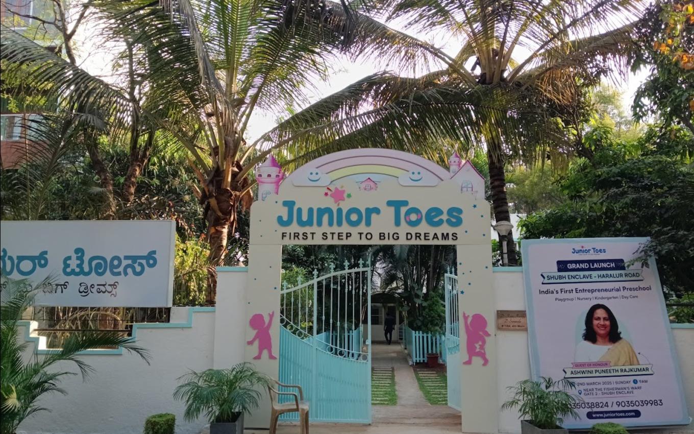 Junior Toes - Haralur Road preschool building in Ambalipura, Bengaluru
