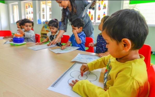 KLAY Bagmane Constellation Doddanekundi preschool building in Domlur, Bengaluru