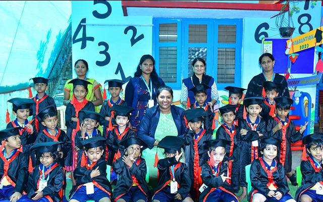 Jordan's Cherry Preschool Whitefield preschool building in Whitefield, Bengaluru