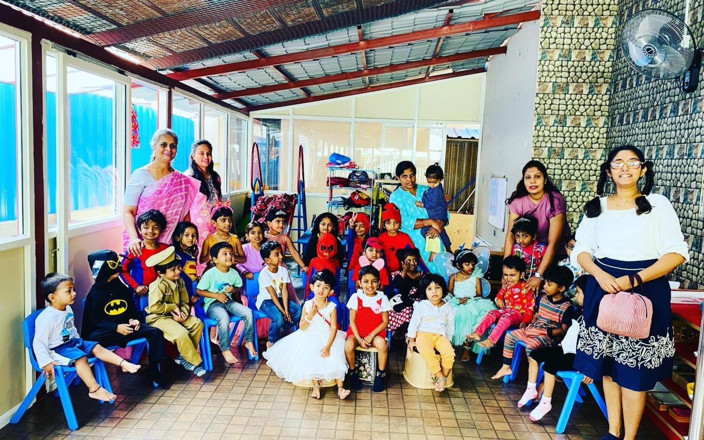 Sarga Montessori House Of Children preschool building in Kengeri, Bengaluru