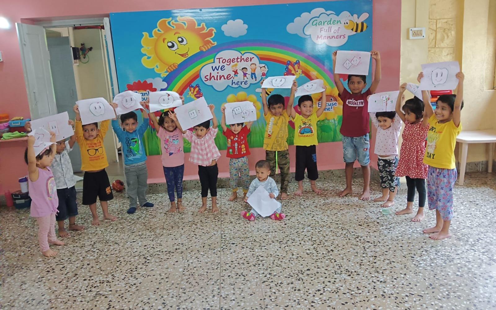 Happy Feet - Day care & play group preschool building in Yelahanka New Town, Bengaluru