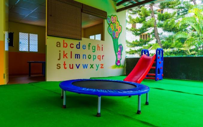 The Little School preschool building in Yelahanka New Town, Bengaluru