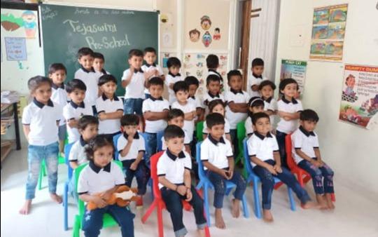 Tejaswini Pre School preschool building in Katraj, Pune
