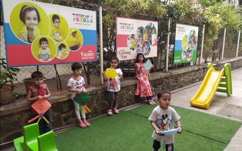 Step Up Kids Preschool & Daycare preschool building in Model Colony, Pune