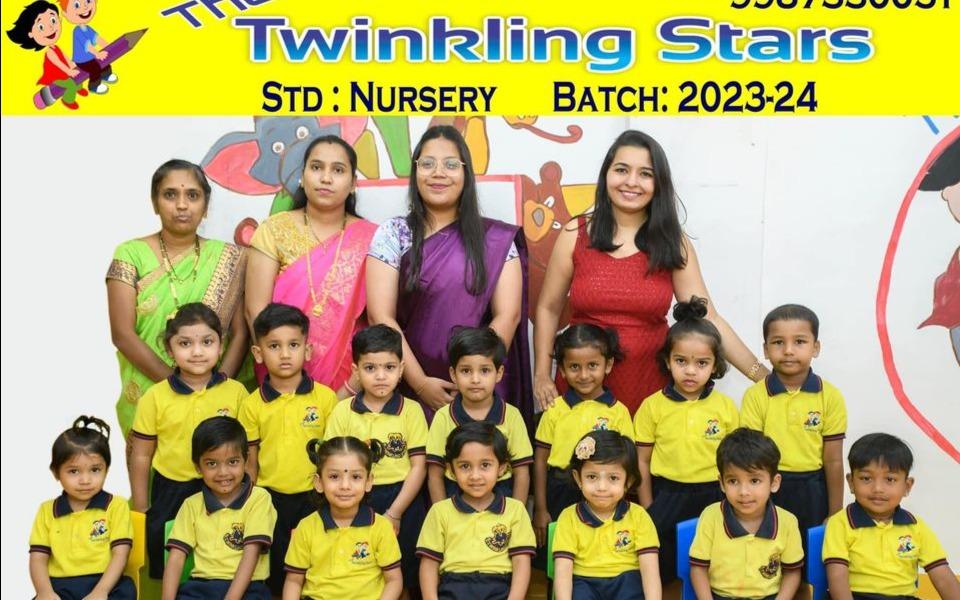 The Twinkling Stars Tambe Nagar preschool building in Mulund West, Mumbai