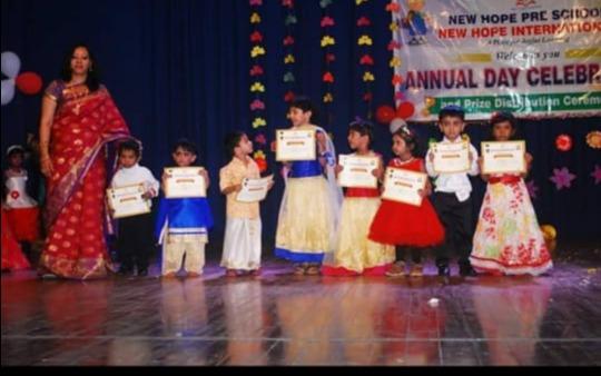 New Hope International Pre School preschool building in Phursungi, Pune