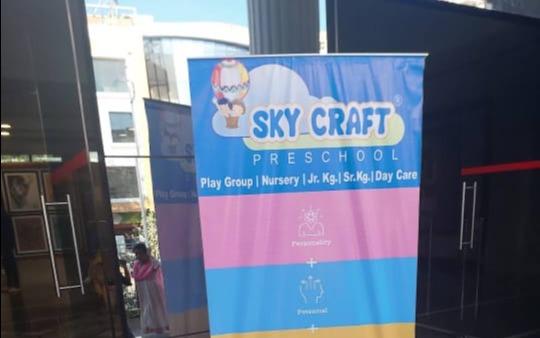 Sky Craft Preschool preschool building in Pimple Gurav, Pune