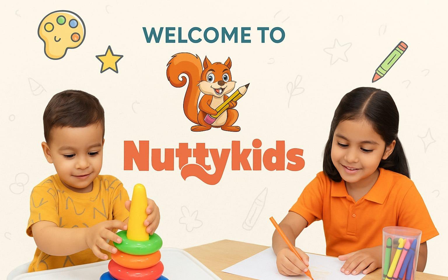 NuttyKids Cottongreen preschool building in Cotton Green West, Mumbai