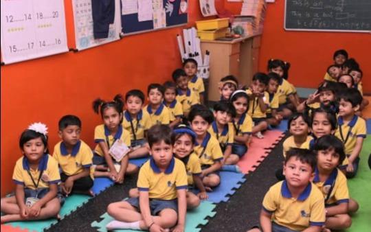 Little Orchids International Pre School - Kidzee preschool building in Fursungi, Pune