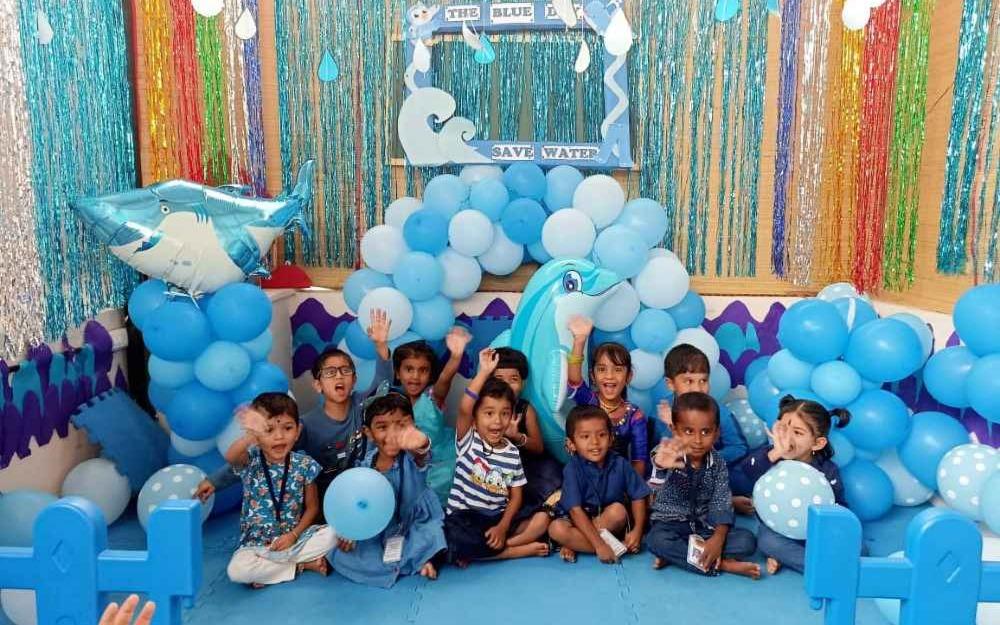 Shaala Preschool preschool building in Hanumantha Nagar, Bengaluru
