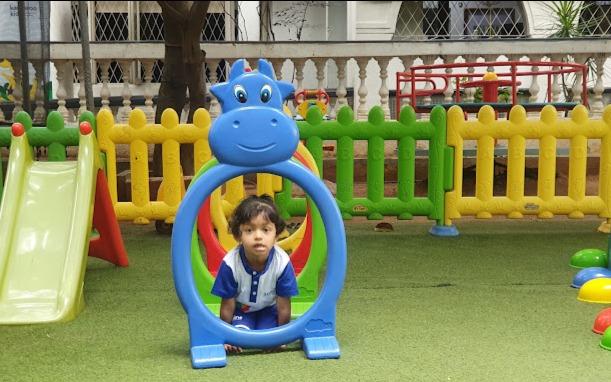 Songline Early Years preschool building in Mahalakshmipuram, Bengaluru