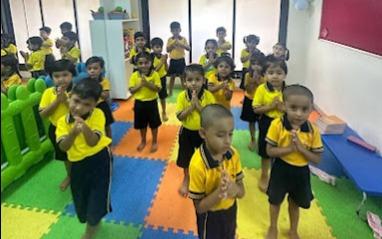 Gallopin kids preschool building in Bhayandar West, Mumbai