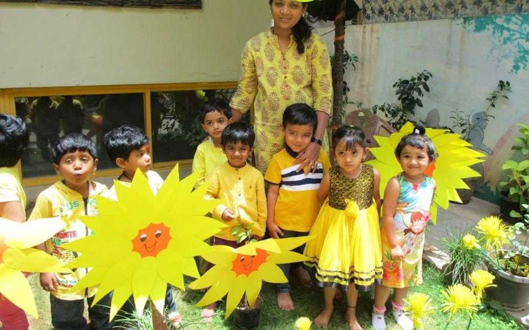 Gurukulam preschool building in Koramangala 6th Block, Bengaluru