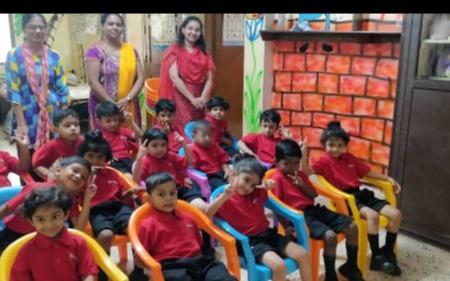 Blossoms Preschool And Daycare Center preschool building in Vijay Nagar Pimpri Chinchwad, Pune