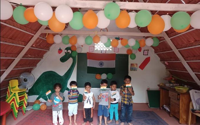 Otter, The Nature School preschool building in Bikkanahalli, Bengaluru