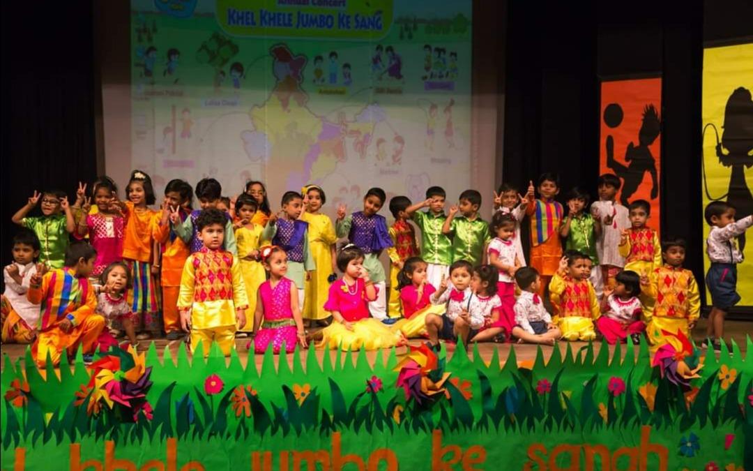 Podar Jumbo Kids preschool building in Wadala East, Mumbai